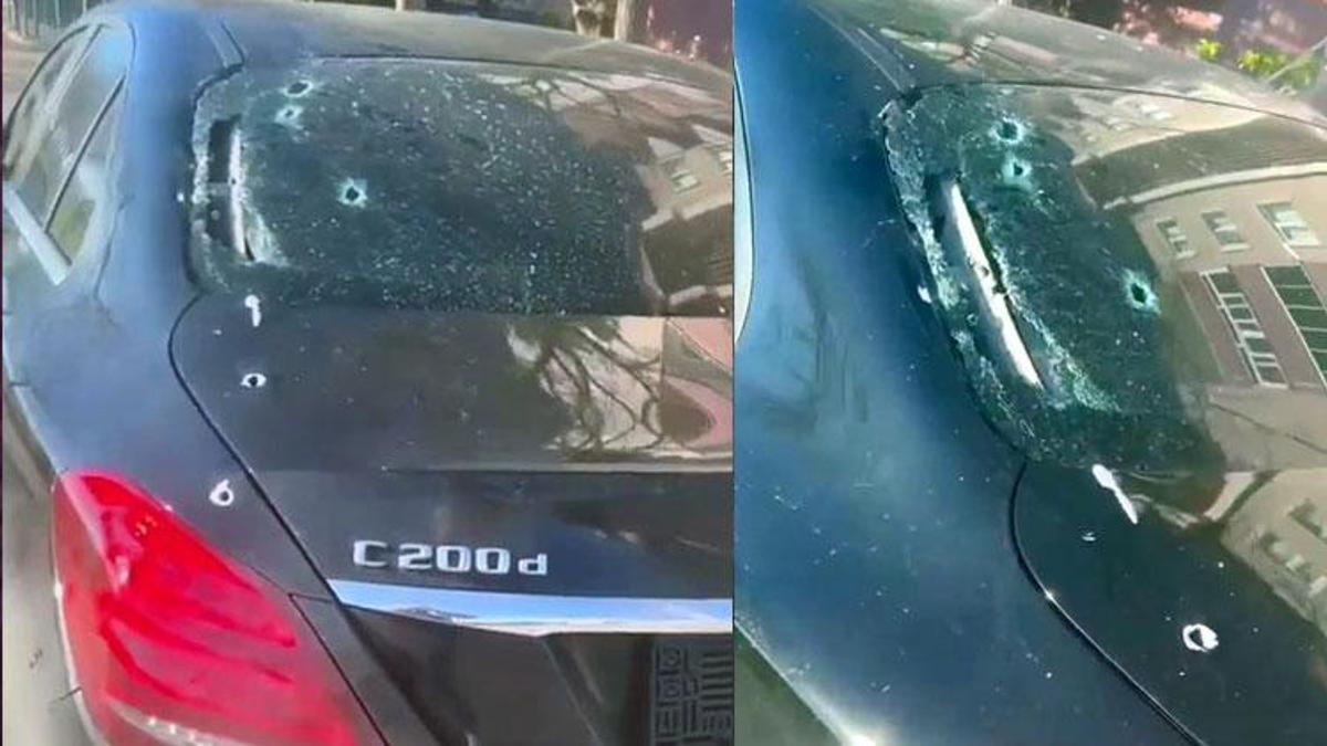 Eski iş ortağı ile yanındaki 3 kişi, otomobiline kurşun yağdırdı