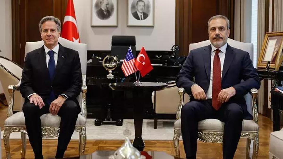 İstanbul'da Fidan-Blinken arasında kritik görüşme