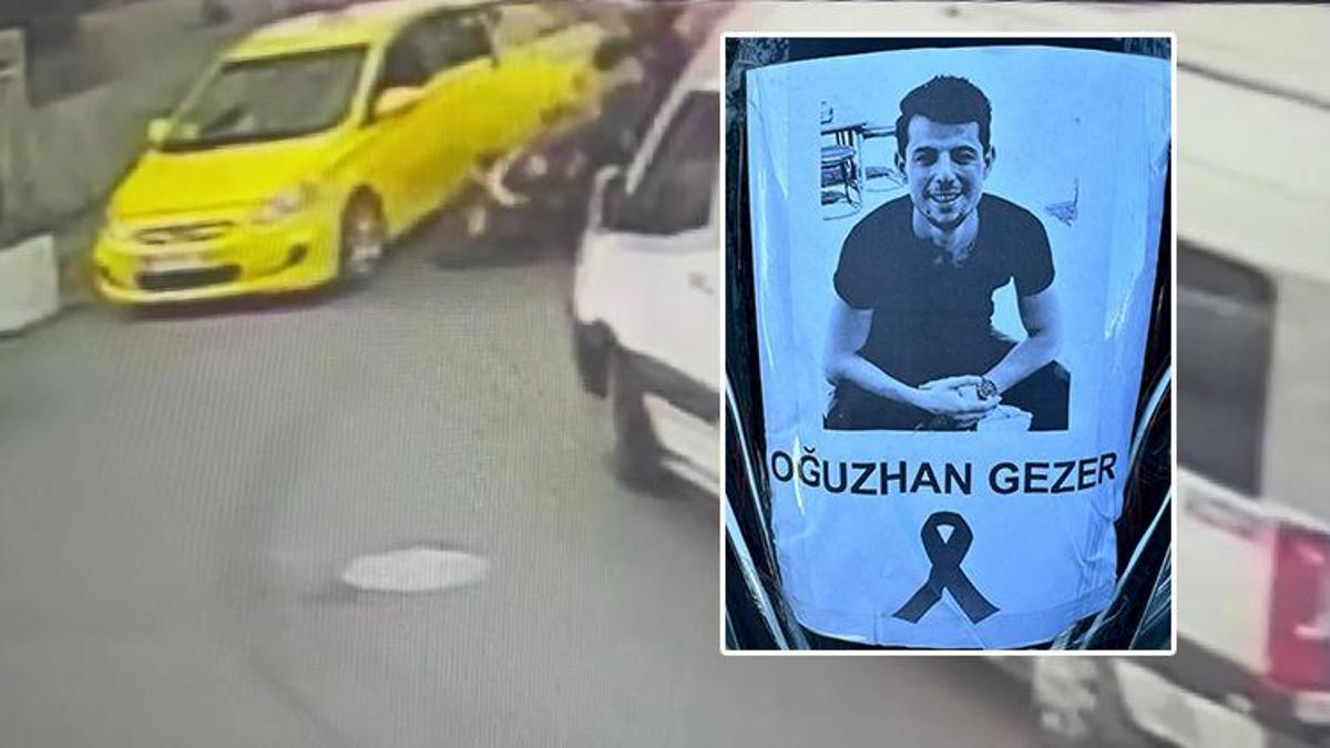 Şişli'de taksideki yolcunun açtığı kapıya çarpan motokurye öldü