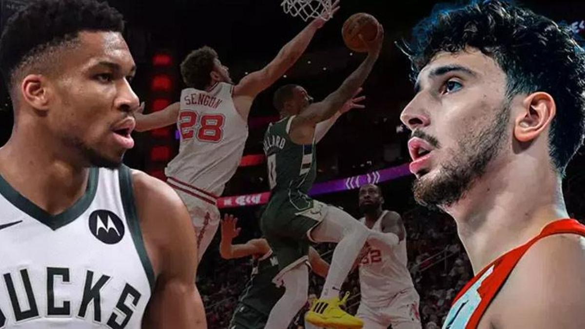 Alperen Şengün'lü Rockets'ı, Antetokounmpo'nun inanılmaz çabası da durduramadı!