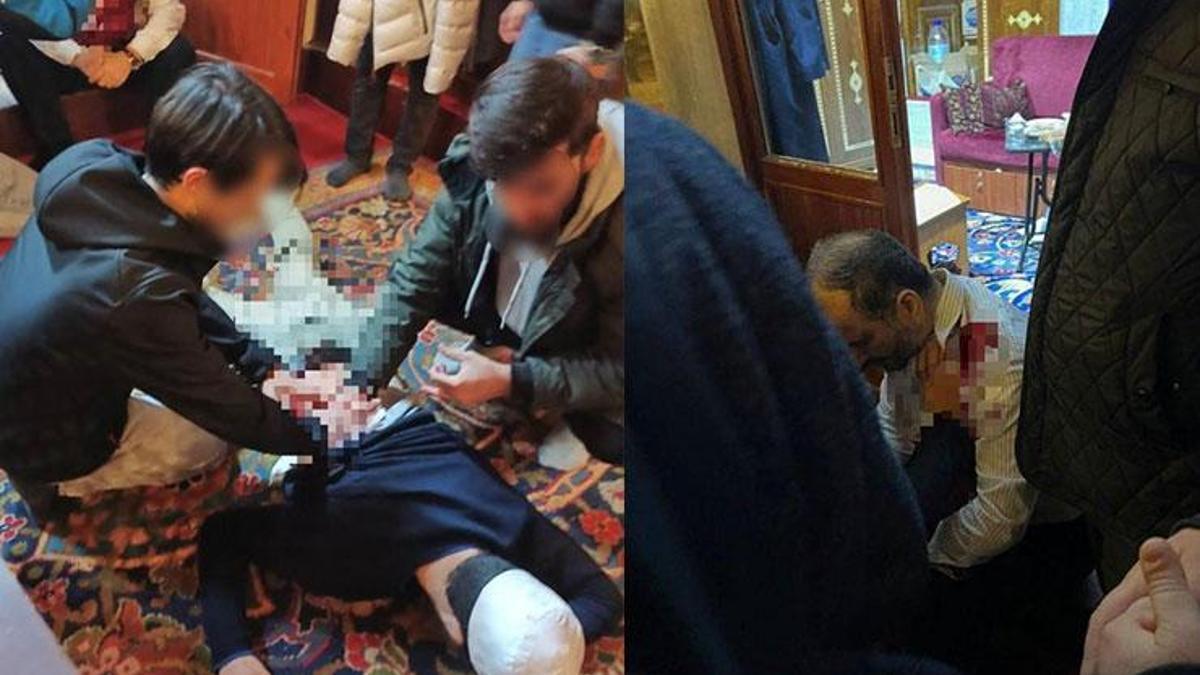 Fatih Camii’nde bıçaklı saldırı: İmam ve bir vatandaşın hayati tehlikesi sürüyor