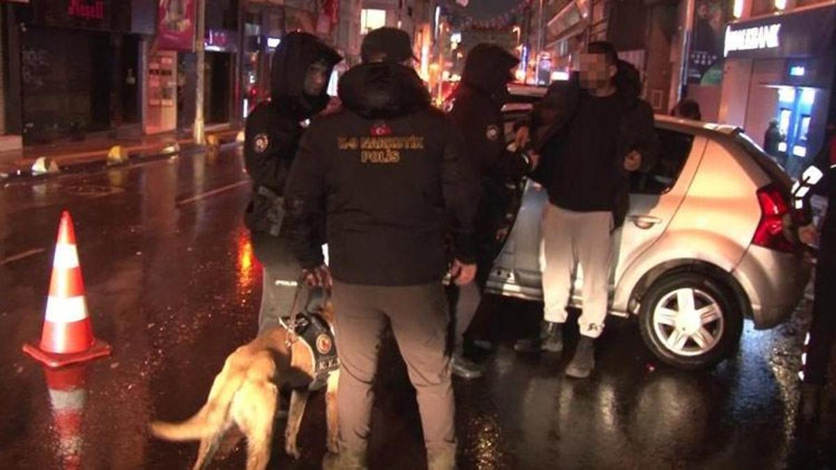 Huzur denetiminde üzerinde uyuşturucu madde taşıyan şahıs yakalandı