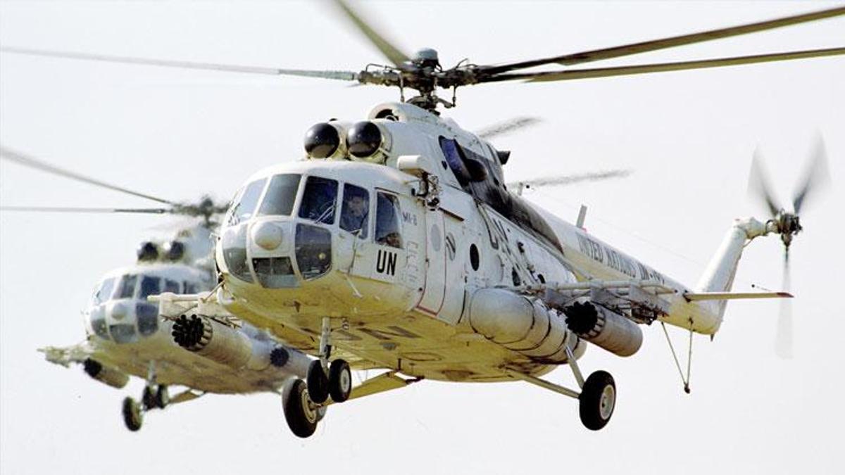 BM helikopterine Somali’de el konuldu