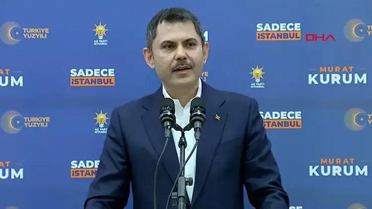 AK Parti İBB Adayı Murat Kurum: Türkiye Yüzyılı'nın öncü şehri İstanbul olacak