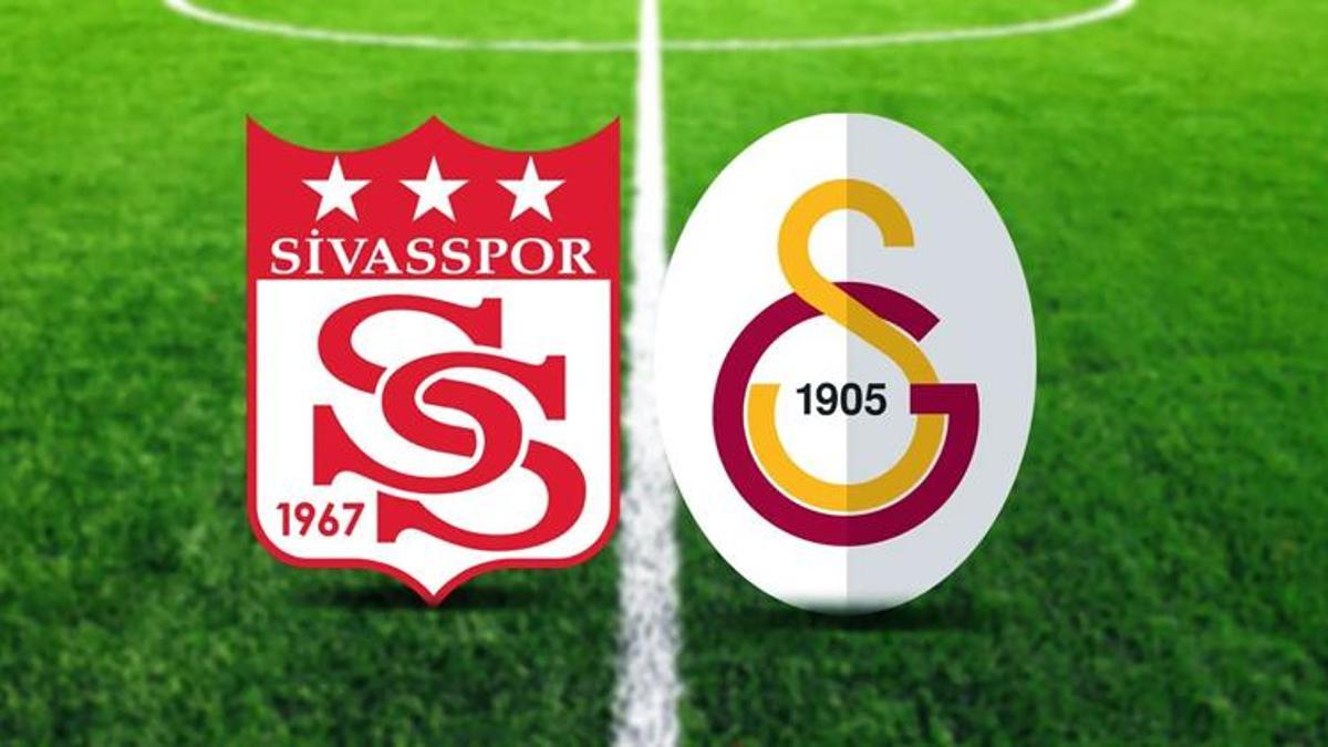 Sivasspor - Galatasaray! İlk 11'ler belli oldu