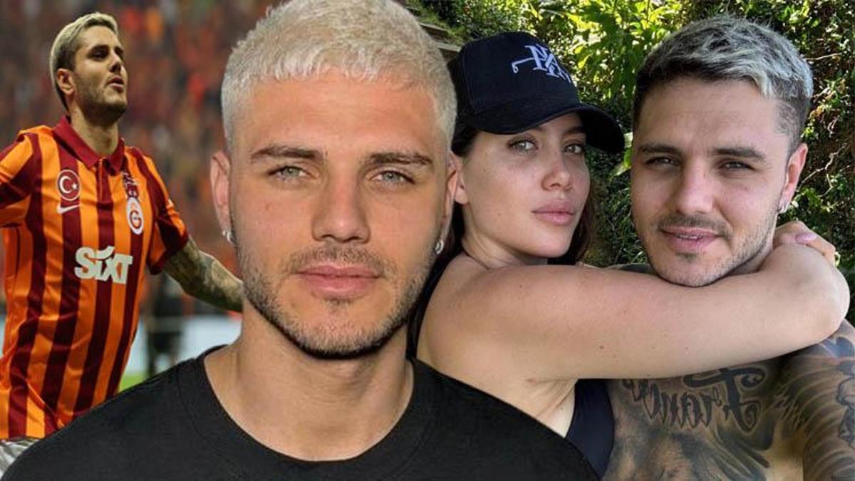 Mauro Icardi, saçlarını yeniden civciv sarısına boyattı!