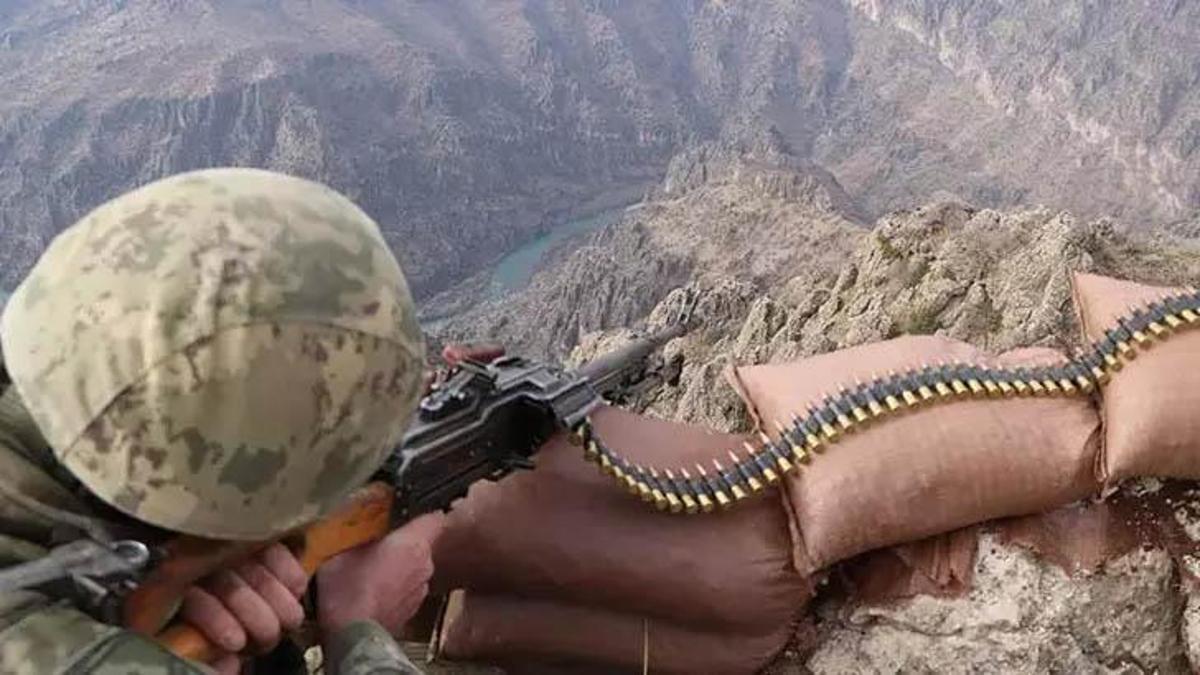Suriye'nin kuzeyinde 7 PKK'lı terörist etkisiz hale getirildi