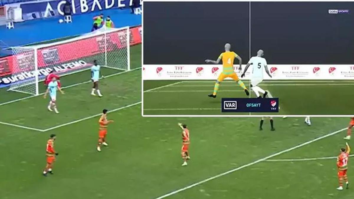 Süper Lig'de ilk defa 'Yarı Otomatik Ofsayt Sistemi' kullanıldı