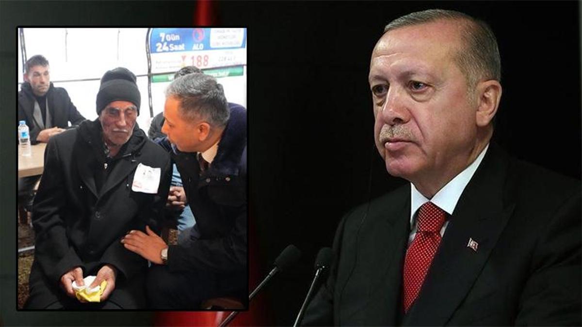 Cumhurbaşkanı Erdoğan'dan şehit babasına taziye telefonu