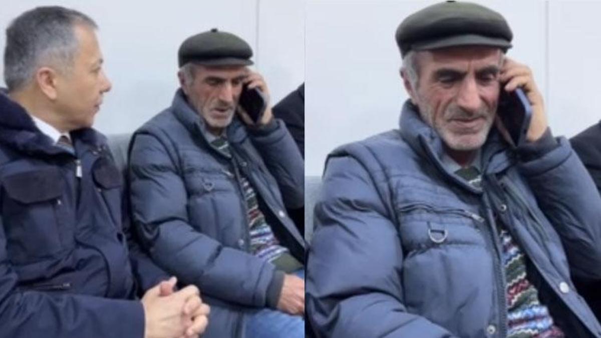 Bakan Yerlikaya, şehit babasını Cumhurbaşkanı Erdoğan ile görüştürdü