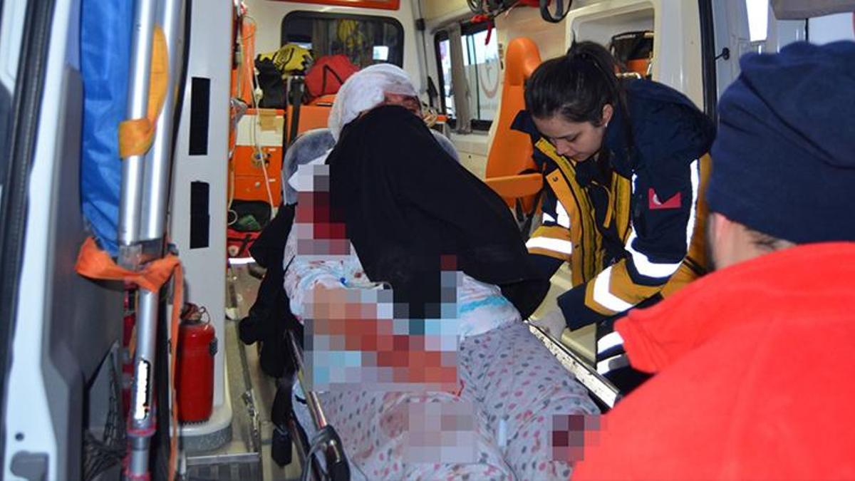 Eşini vazo ile yaraladı sonra intihar etti