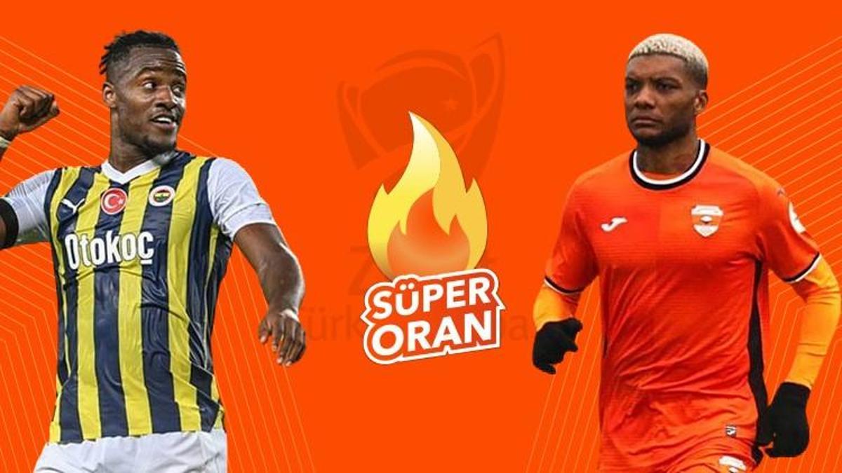 Fenerbahçe - Adanaspor maçı Tek Maç ve Canlı Bahis seçenekleriyle Misli’de