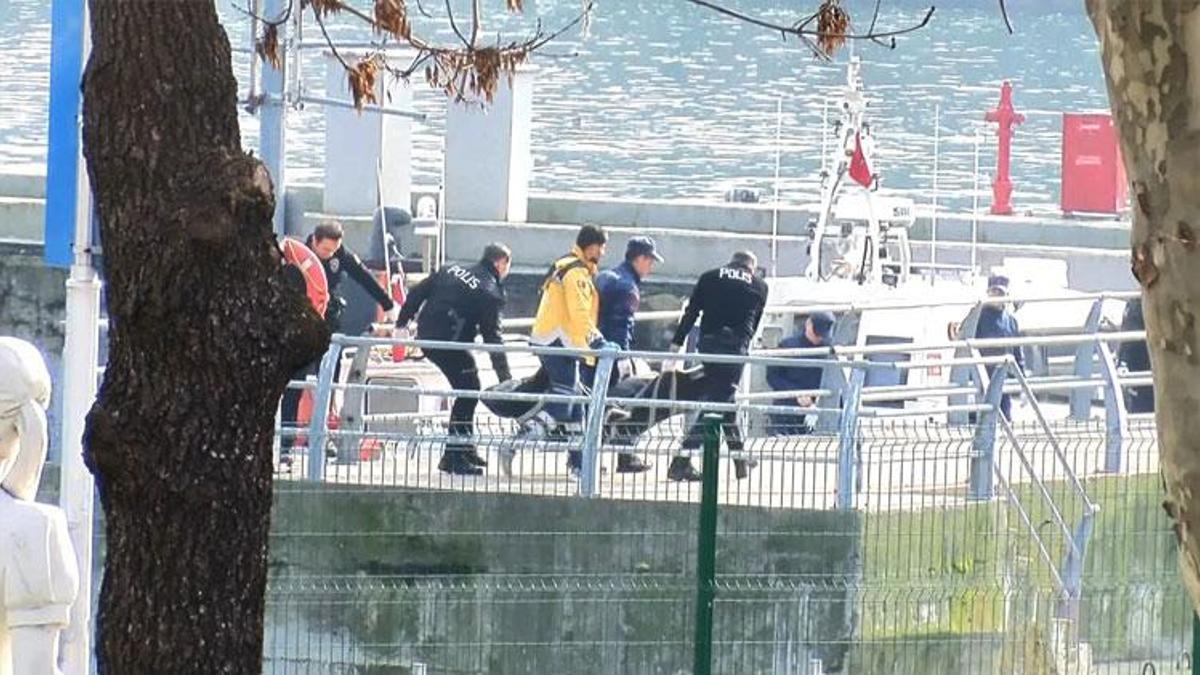 Sarıyer'de balıkçılar denizde ceset buldu