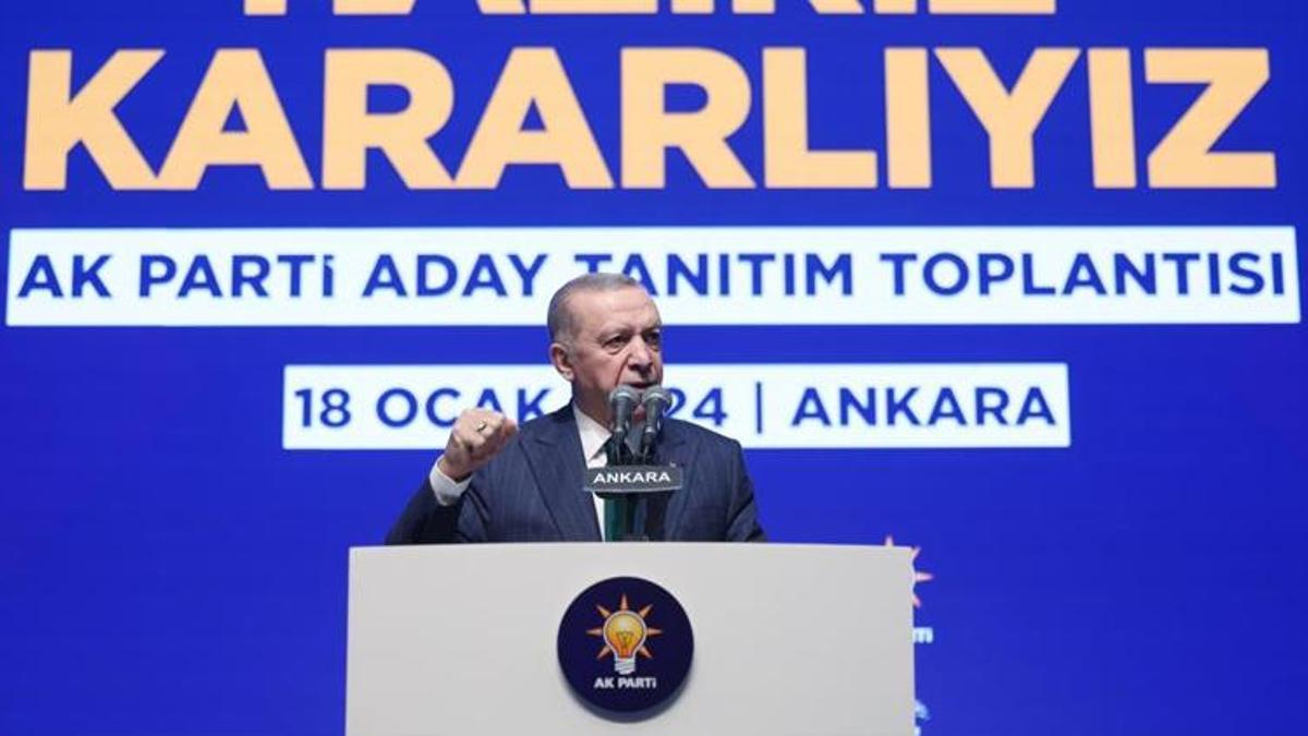 AK Parti 48 başkan adayları açıklandı! Erdoğan: 30 Ocak'ta seçim beyannamemizi sunacağız