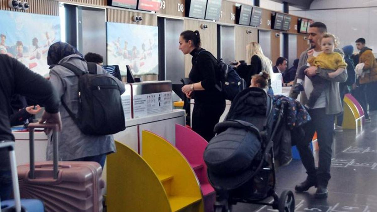 İstanbul Havalimanı'nda yarıyıl tatili yoğunluğu