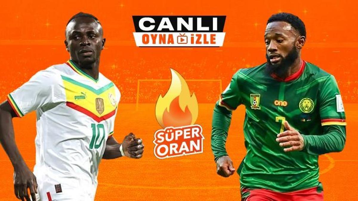 Senegal - Kamerun maçı Tek Maç ve Canlı Bahis seçenekleriyle Misli’de
