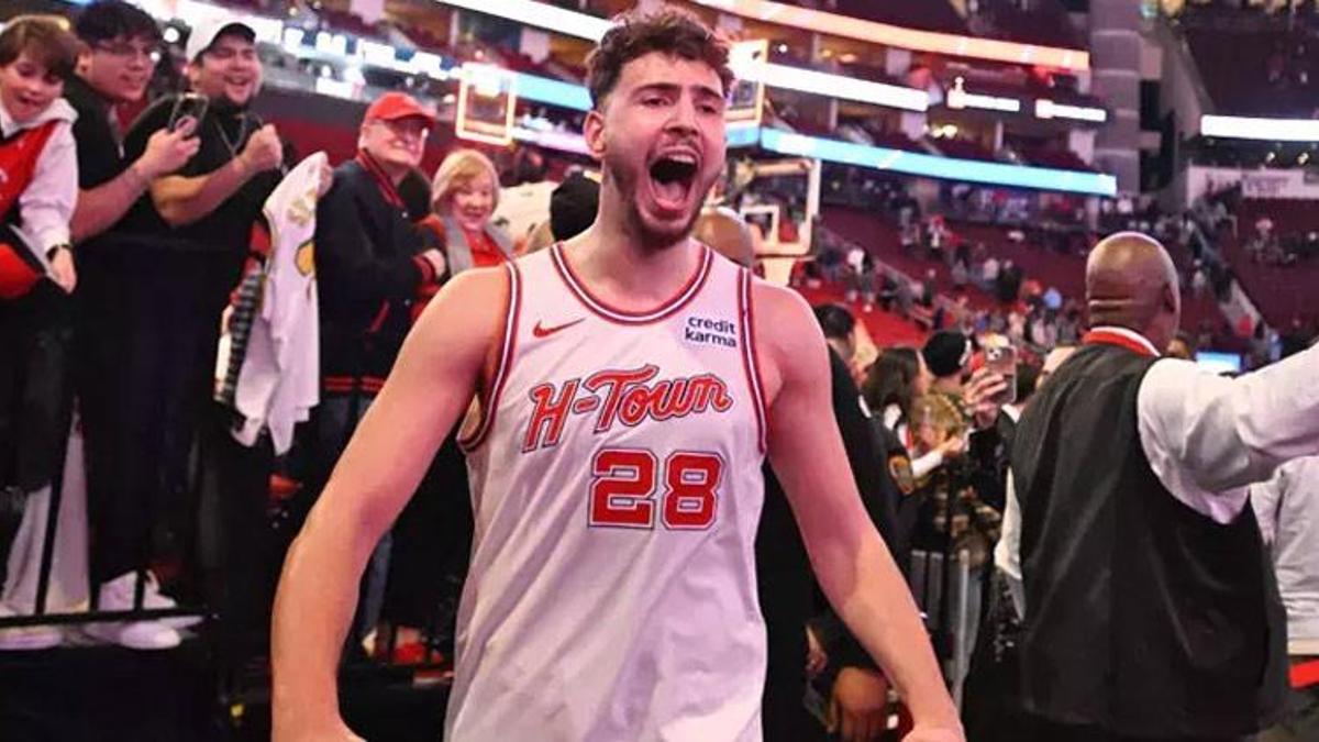 NBA'de Alperen Şengün'den kariyer rekoru