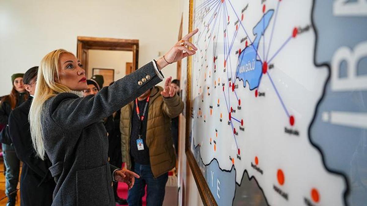 Rotahane kültür ve tarih şehri Erzurum’da! Pervin Ersoy: 66’ncı şehre ulaştık