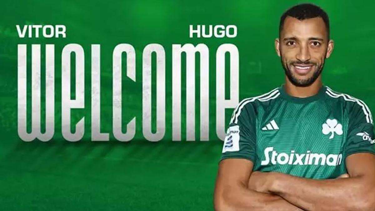 Fatih Terim'den bir transfer daha! Vitor Hugo resmen Panathinaikos'ta