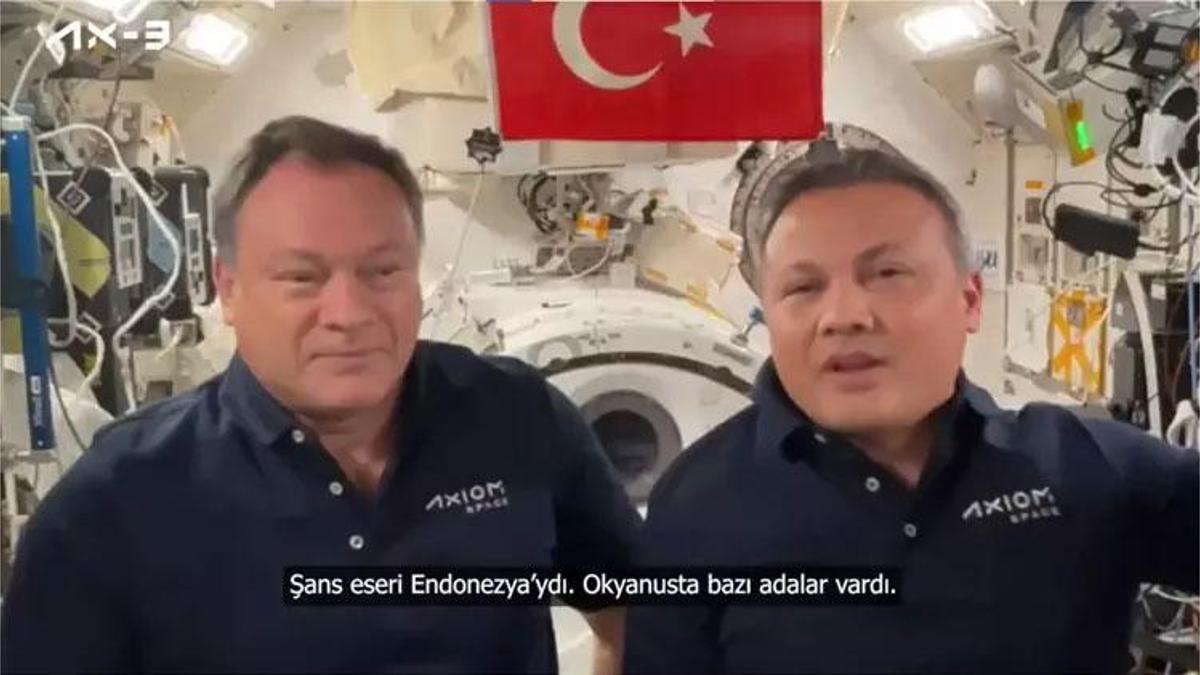 Türkiye'nin ilk astronotu Alper Gezeravcı'dan gururlandıran 'bayrak' sözleri!