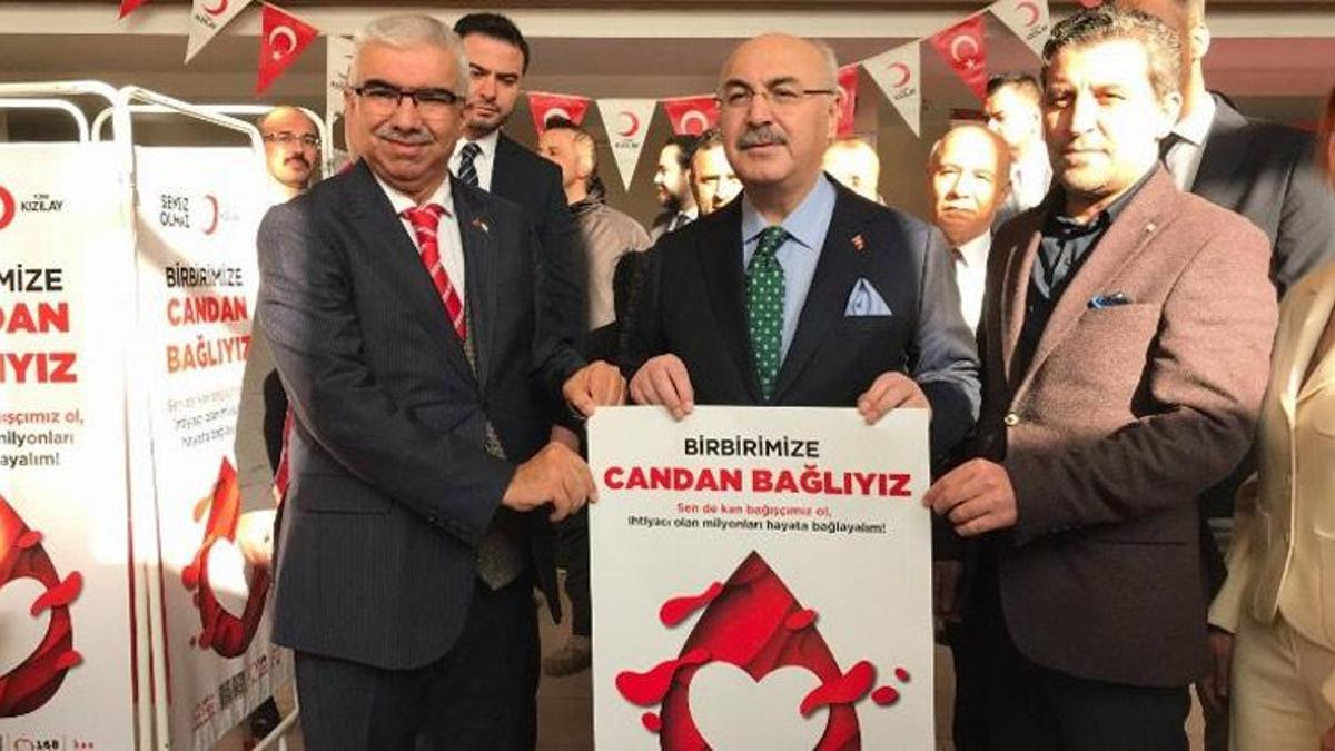 Vali Köşger’den kan bağışı kampanyasına destek