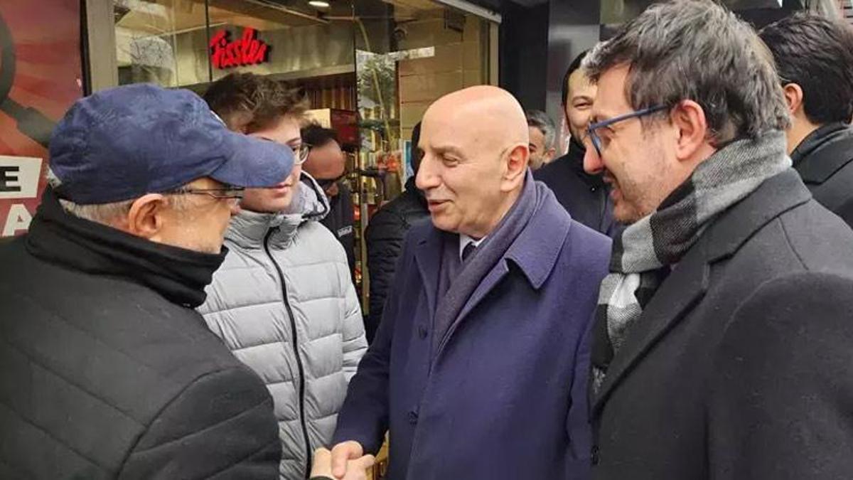 Belediye başkan adayı Turgut Altınok'tan esnafa ziyaret! "Problemleri çözeceğiz"