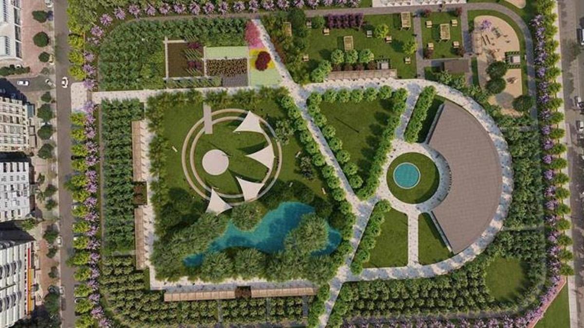 Adana’da Millet Bahçesi yapımı sürüyor