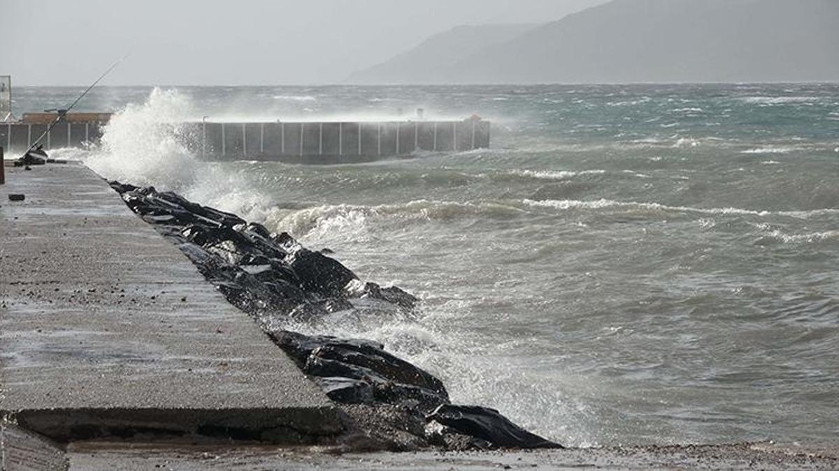 Çanakkale için son dakika fırtına uyarısı