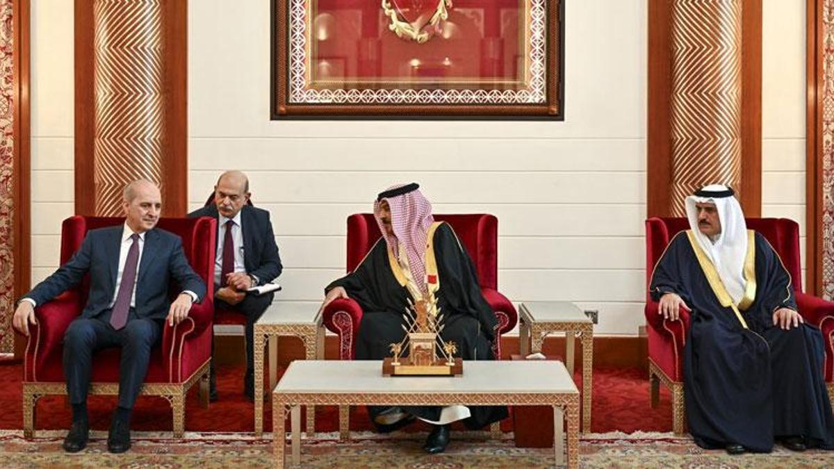 Kurtulmuş, Kral Hamad bin Isa Al Khalifa görüştü