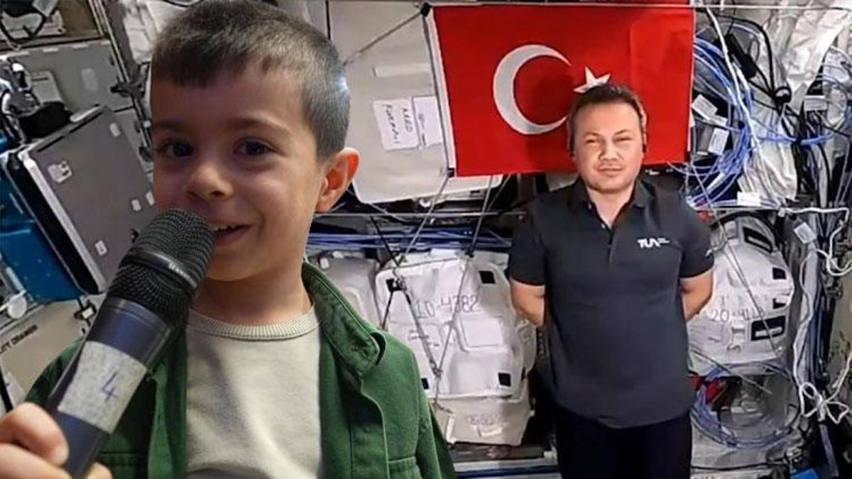 İlk Türk astronot Alper Gezeravcı, Diyarbakırlı öğrencilerin sorularını yanıtladı: Eğer önceden neler olacağını bilmiyor olsam korkabilirdim