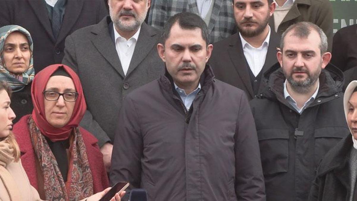 Murat Kurum: Depremde hayatını kaybeden insanlar üzerinden siyasi rant elde edilmez