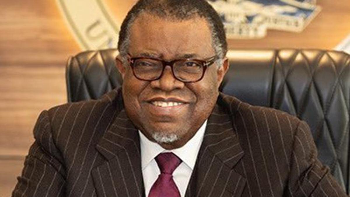Namibya Cumhurbaşkanı Geingob, hayatını kaybetti
