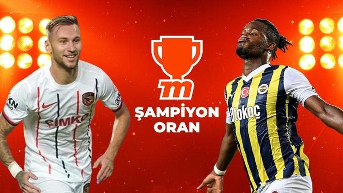 Gaziantep FK - Fenerbahçe maçı Tek Maç ve Canlı Bahis seçenekleriyle Misli’de