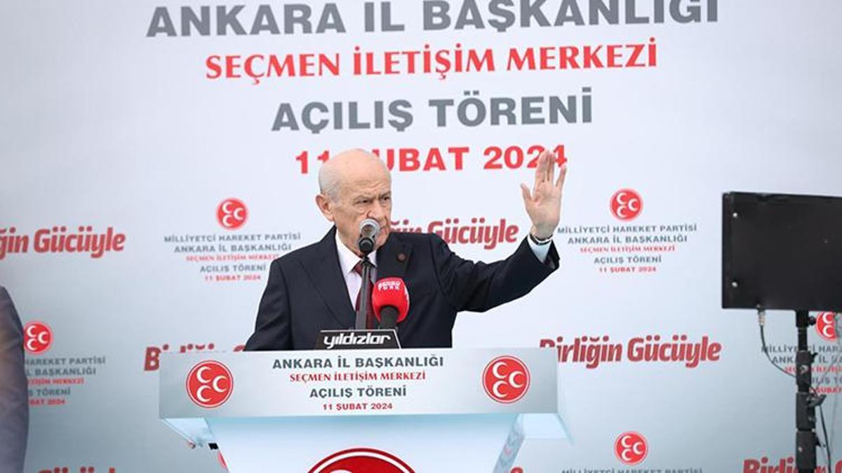 MHP lideri Devlet Bahçeli: 31 Mart seçimleri ile kayıp yıllar son bulacak