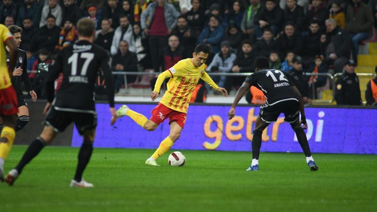 Beşiktaş, Kayseri'den eli boş dönüyor