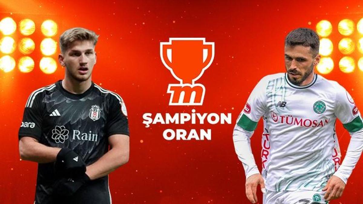 Beşiktaş - Konyaspor maçı Tek Maç ve Canlı Bahis seçenekleriyle Misli’de