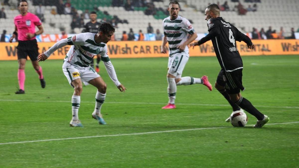 Beşiktaş, Konyaspor'u golcüleriyle devirdi