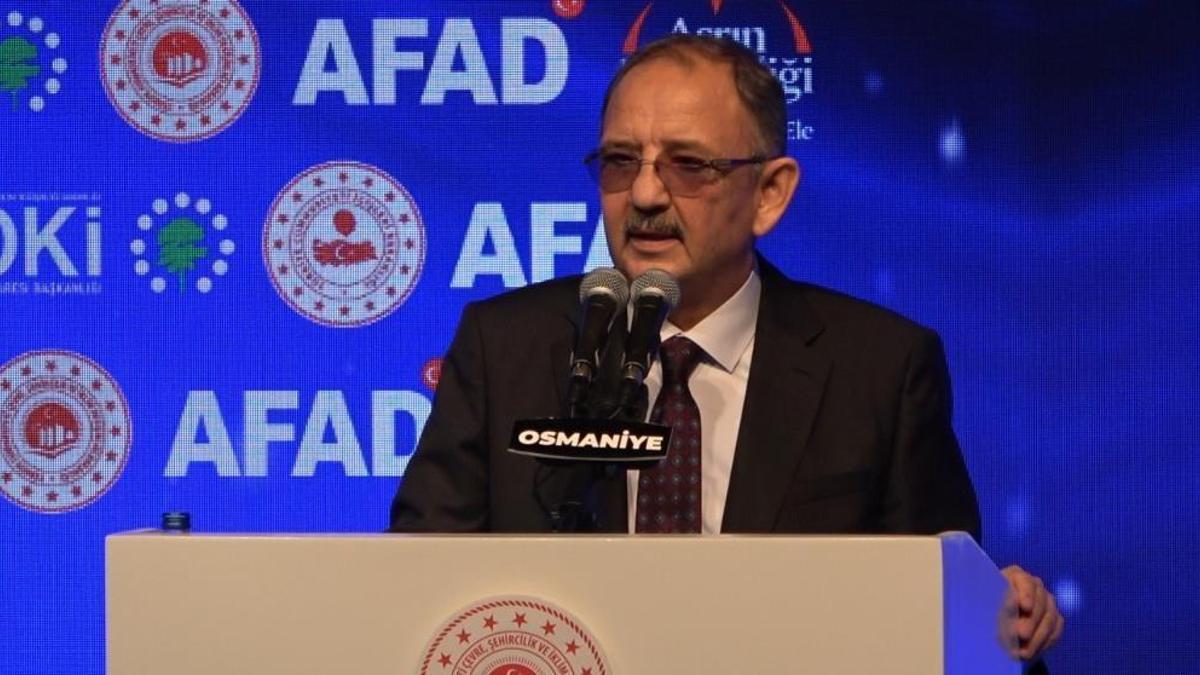 Bakan Özhaseki açıkladı: Birkaç ay içerisinde toplamda 75 bin konut teslim edilecek