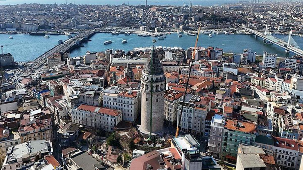 Galata Kulesi 1 ay ziyarete kapatılacak