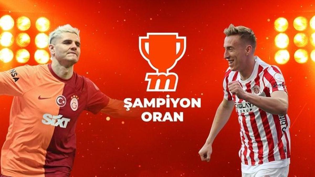 Galatasaray - Antalyaspor maçı Tek Maç ve Canlı Bahis seçenekleriyle Misli’de