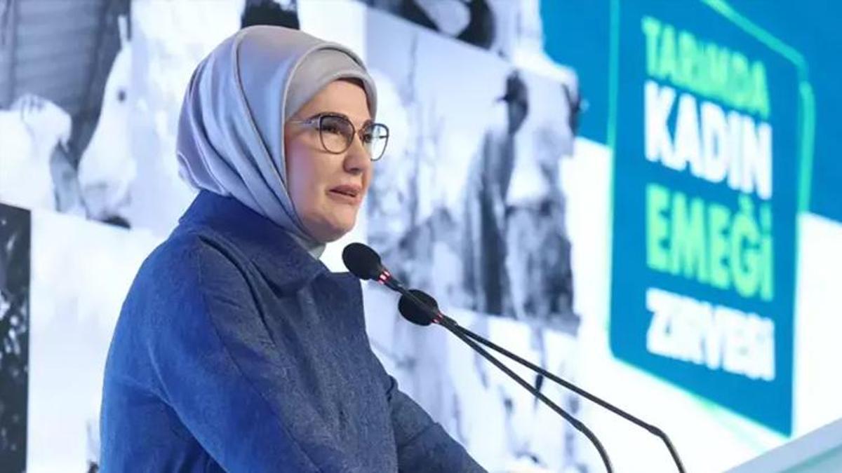 Emine Erdoğan: Ekilmemiş tek bir toprağımız kalmasın