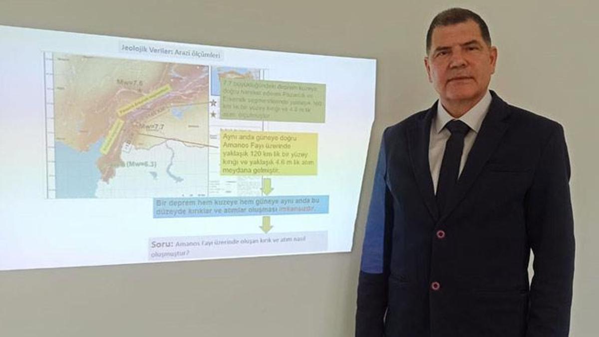 Prof. Dr. Över: Ölüdeniz Fayı Hatay'dan geçmiyor, kentte büyük bir deprem beklemiyoruz