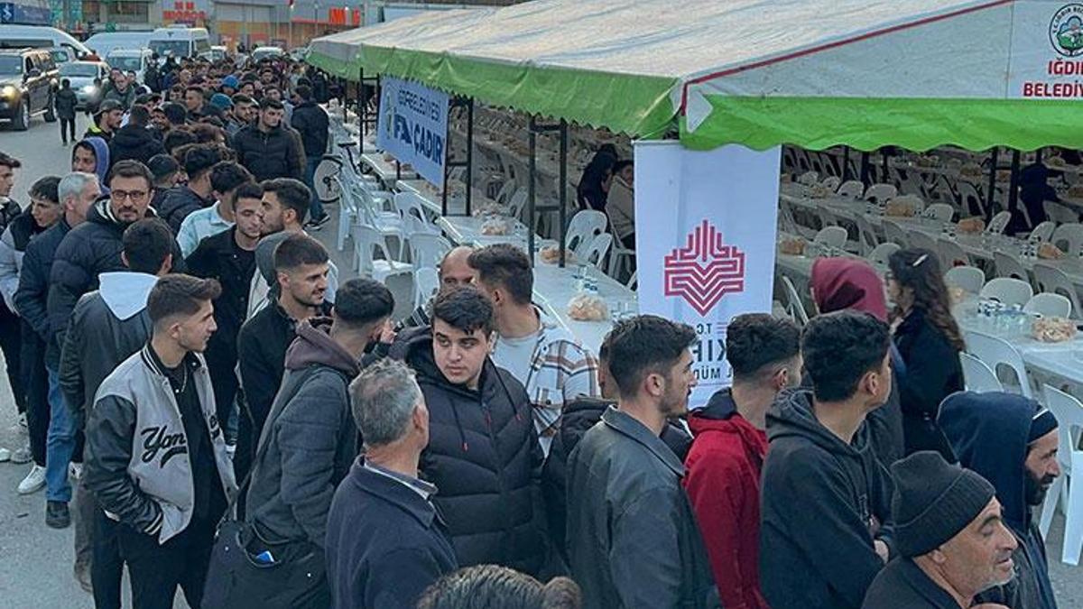 Türkiye'de ilk oruç Aralık ilçesinde açıldı