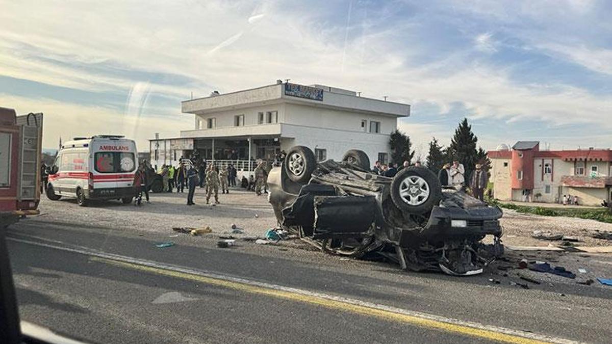 Şırnak’ta trafik kazası: 1 polis şehit, 2 polis yaralı