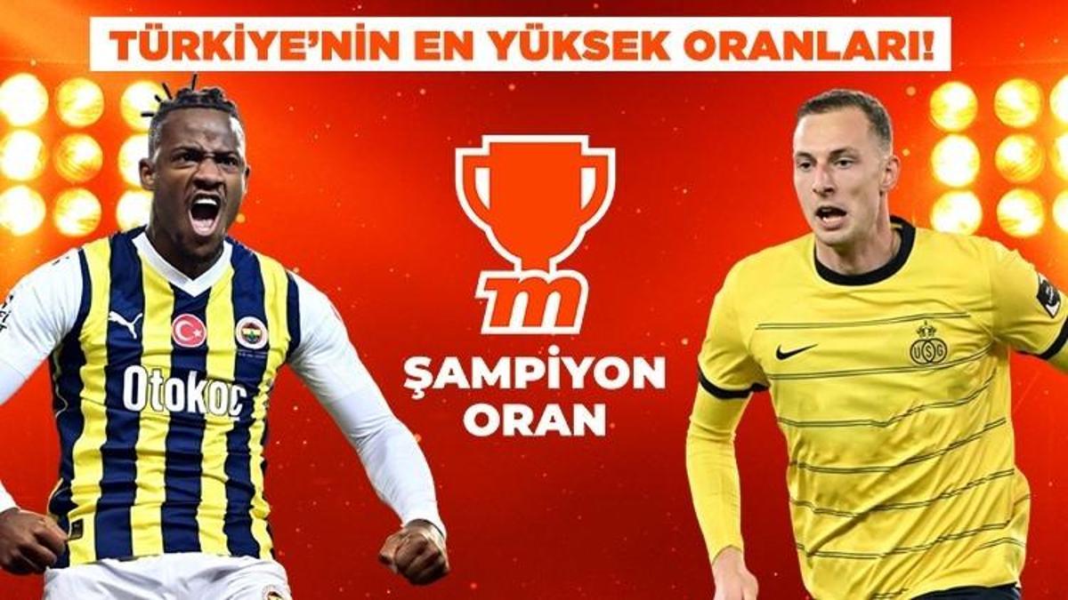 Fenerbahçe - Union SG maçı Tek Maç ve Canlı Bahis seçenekleriyle Misli’de