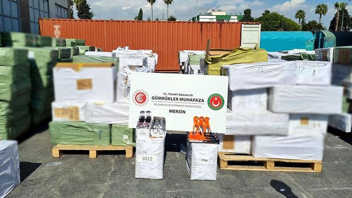 252 milyon lira değerinde gümrük kaçağı eşya ve tütün yakalandı