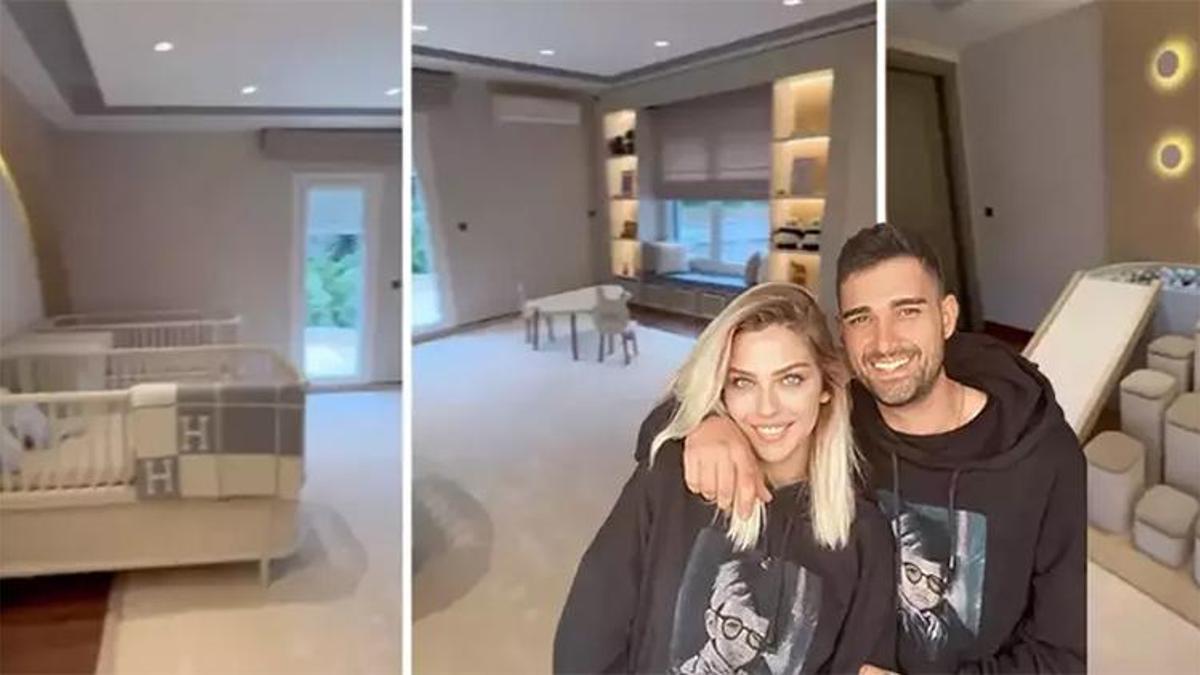 İbrahim Tatlıses'in gelini Yasemin Tatlıses, Ayel ve Emir’in odasını ilk kez gezdirdi!