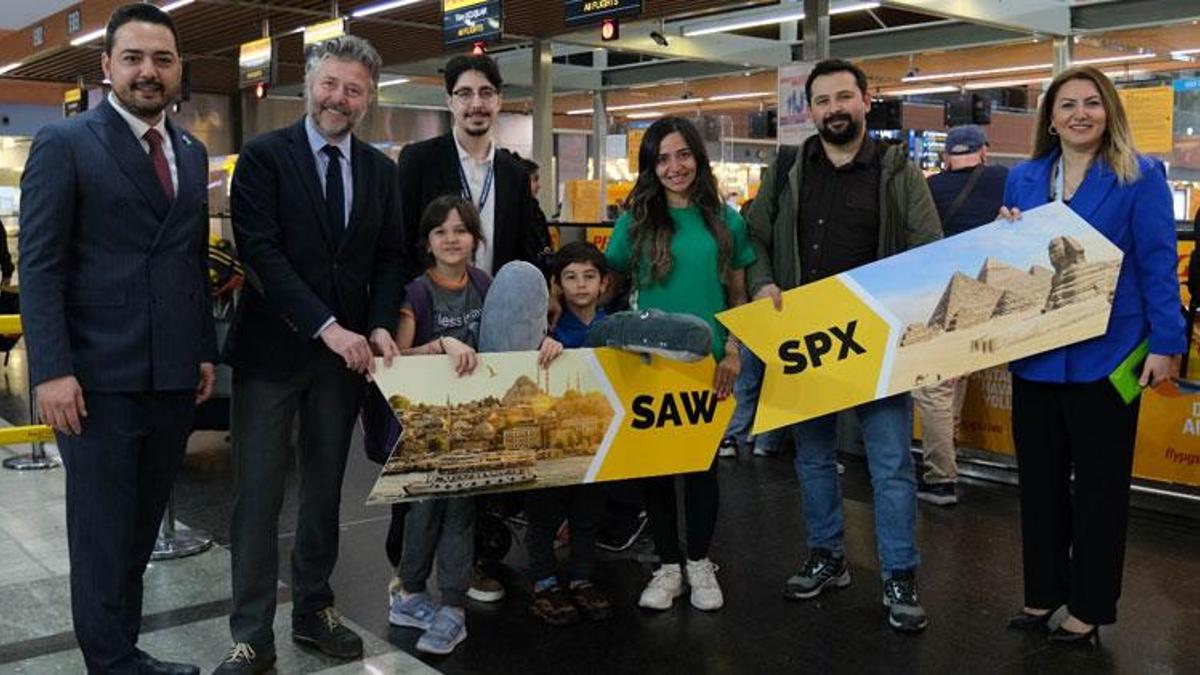 İstanbul Sabiha Gökçen, Kahire Sphinx uçuşları başladı