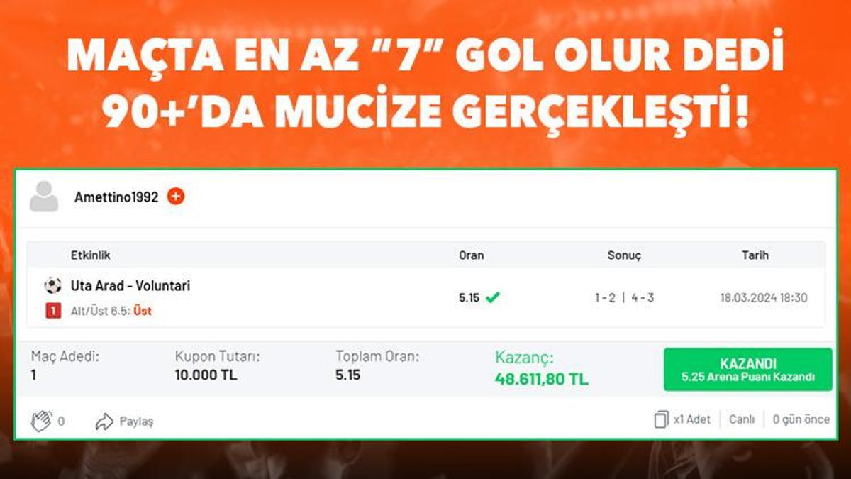 Maçta en az “7” gol olur dedi, 90+’da mucize gerçekleşti!