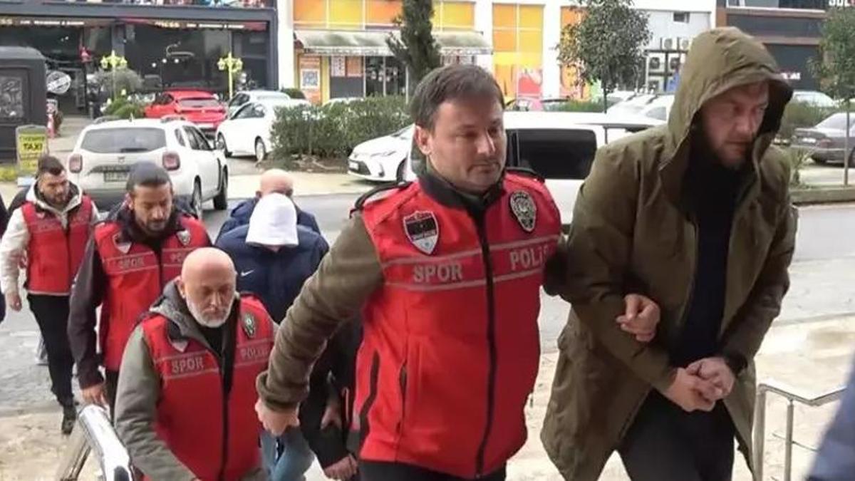 Trabzonspor-Fenerbahçe maçında olaylara karışan 7 kişi adliyeye getirildi